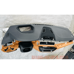 Bild in die Galerieansicht laden, BMW G30 Armaturenbrett, Probefahrt, Linkslenker, Head-up-Display, Schwarz/Cognac, 6832913, Originalteil, gebraucht