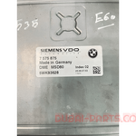 قم بتحميل الصورة إلى عارض الصور، وحدة التحكم الإلكترونية لمحرك BMW 535i N54 E60، طراز MSD80 7575875، منتج أصلي مستعمل