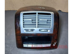 Load image into Gallery viewer, 2007-2013 Mercedes-Benz W221 S600 Rear Center Console A/C Air Vent Panel Wood A221 820 16 97