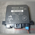 Load image into Gallery viewer, 2003-2006 Mercedes-Benz W203 C-Class Rear Right Side Door Control Module A203 820 22 85 OEM