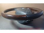 Load image into Gallery viewer, 2007-2012 Mercedes-Benz W221 S-Class Steering Wheel Leather Wood Lane Assist With Switches With Out Air Bag