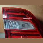قم بتحميل الصورة إلى عارض الصور، مصباح خلفي داخلي يساري لسيارة مرسيدس بنز W166 ML63 AMG ML550 موديلات 2012-2015، رقم القطعة A166 906 86 01، أصلي.