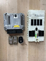 قم بتحميل الصورة إلى عارض الصور، BMW 5 F10 F11 2.0D DDE Engine Control Unit ECU SET + FEM+ 2KEYS 8514740