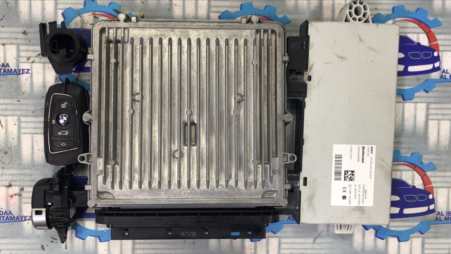 OEM BMW 520d F10 N47N 2011 ENGINE CONTROL UNIT ECU SET DDE 8513250