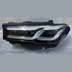 قم بتحميل الصورة إلى عارض الصور، OEM BMW G30 G38 Head Light Assembly LED Left Side ECE 5A38915 Lightly Used Item