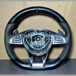 Load image into Gallery viewer, Mercedes W166 AMG Steering Wheel Multi Function Sport Assembly &Paddle Shifts