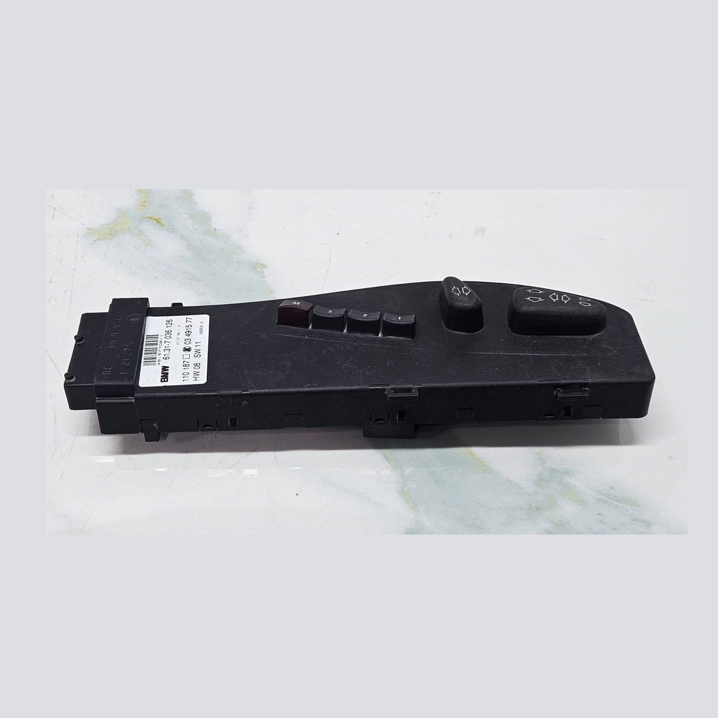 BMW E46, 6 Series E63, X3 E83 Right side Seat Control Switch 7036126 OEM