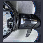 Load image into Gallery viewer, Carbon Fiber Steering Wheel FOR BMW F30 F32 Series MSport With Paddle Shifts LED