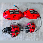 Bild in die Galerieansicht laden, 2018-2023 BMW X4 Brake Calipers Set RED MSPORT 689733602 X3 G01 M40i and X4 G02
