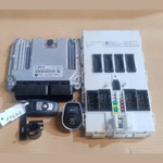 قم بتحميل الصورة إلى عارض الصور، OEM BMW 320d N47N F30 2013 ENGINE CONTROL UNIT DDE ECU KIT USED - 8573259