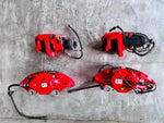 Load image into Gallery viewer, 2018-2023 BMW X4 Brake Calipers Set RED MSPORT 689733602 X3 G01 M40i and X4 G02