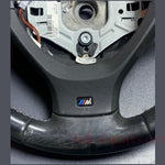 Load image into Gallery viewer, 2011 BMW X5 X6 E70 E71 M Black Steering Wheel Leather Paddle Shift OEM 6787816