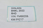 Bild in die Galerieansicht laden, 5A55AE7-2020-2024 BMW G26 420i RHD Audio Sound System Amplifier OEM