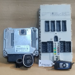 قم بتحميل الصورة إلى عارض الصور، OEM BMW 320d N47N F30 2013 ENGINE CONTROL UNIT DDE ECU KIT USED - 8573259