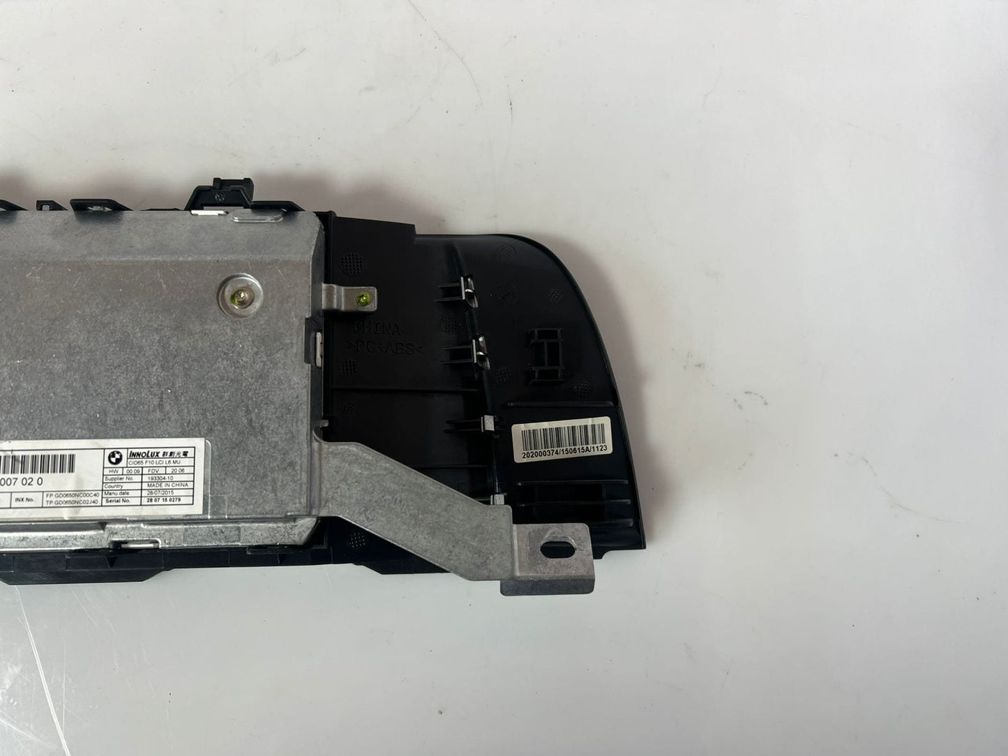 BMW 5 F10 F11 On-board Central Information Display Screen Monitor 6,5" 9289007