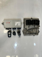 Load image into Gallery viewer, 2015-2016 BMW F10 Engine Control Unit ECU SET DME+CAS4+1KEY 8665625 OEM