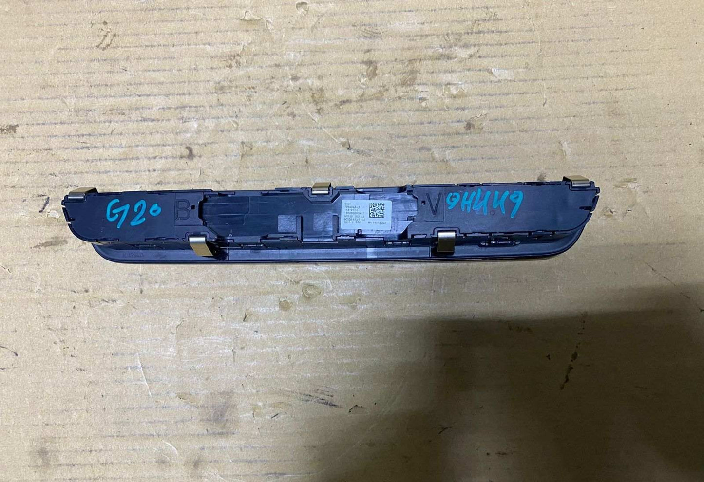 BMW Audio Control Panel 7949453 G20, G21, G42, G80 M3, G22, G82 M4, and Z4 G29