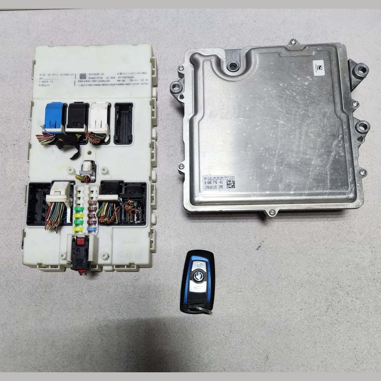 2013-2016 BMW M135i F20 F30 Engine Control Unit 8606776 F20 F30 N55 ECU SET