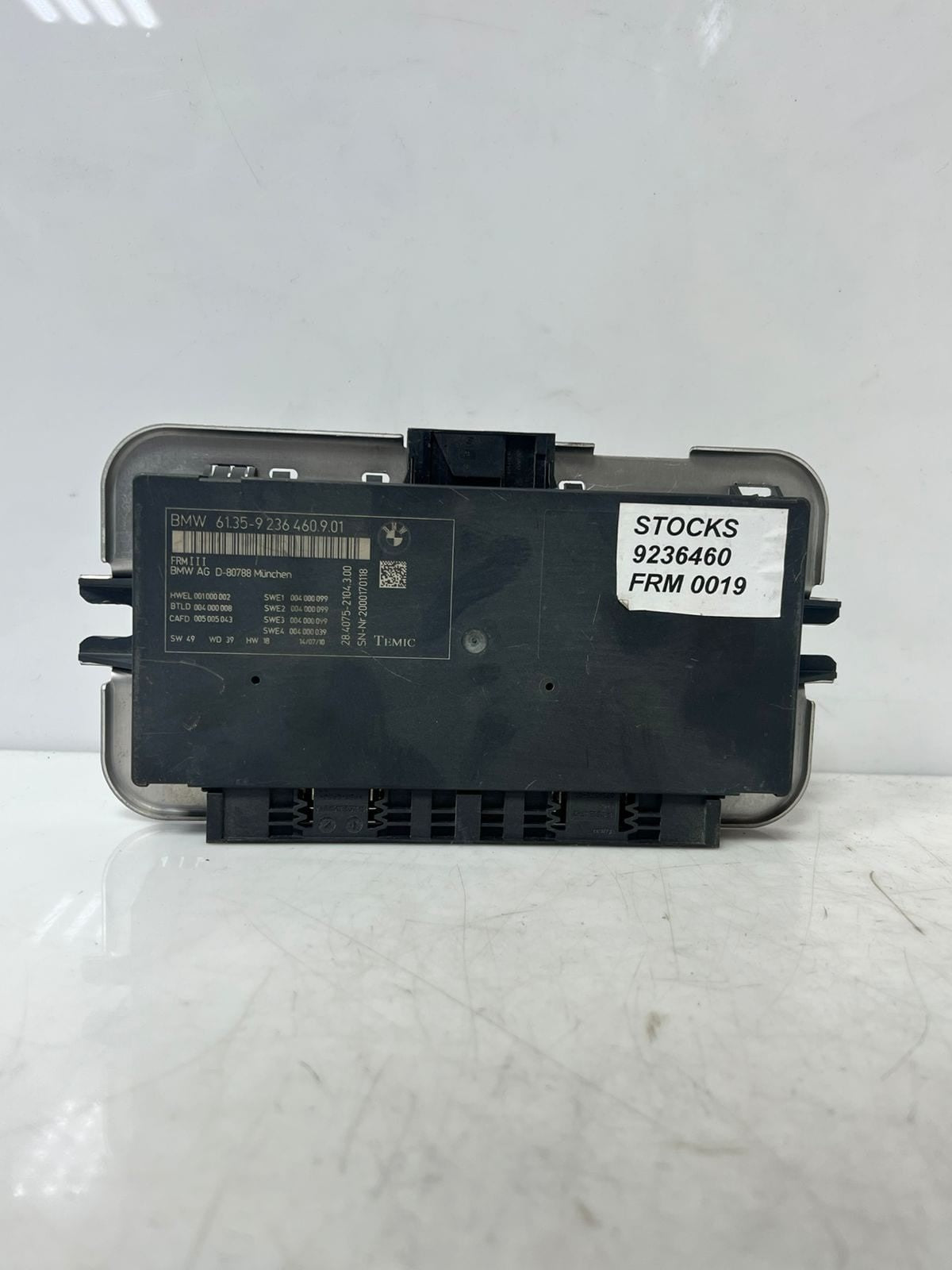 BMW 5 Series F10 F11 FRM3 Footwell Light Module Control Unit 9236460 OEM