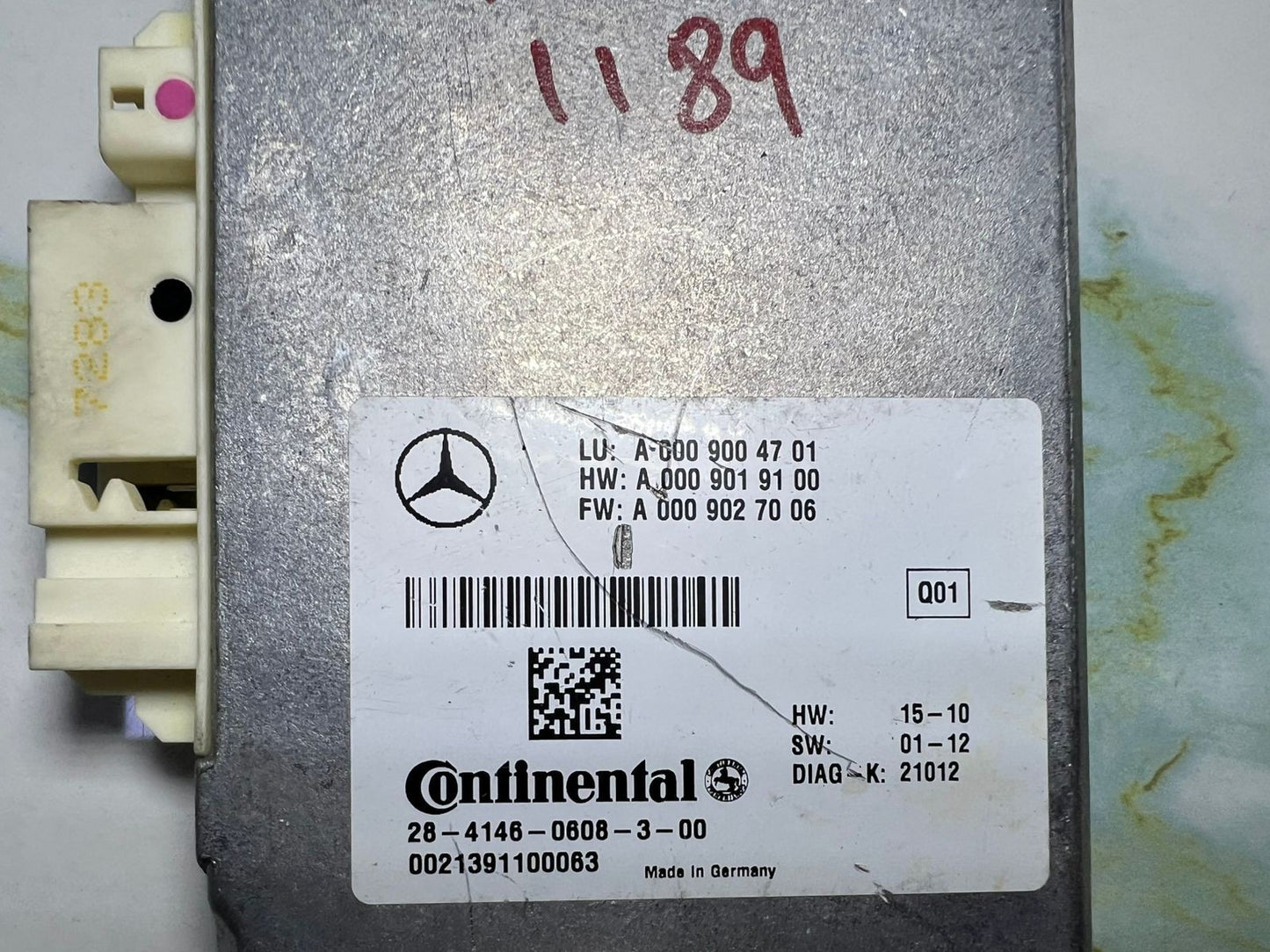 Mercedes W204 W218 CLS Parktronic Assist Parking Control Module A000 9004701 OEM