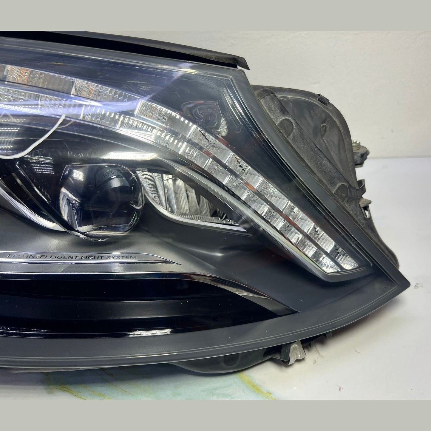 14-18 Mercedes W222 S400 Front Right Side Head light Headlamp A222 9061602 OEM