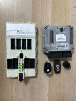 Load image into Gallery viewer, BMW F30 N47D NS47 001 Engine Control Unit ECU SET DDE + FEM + KEY 8518976