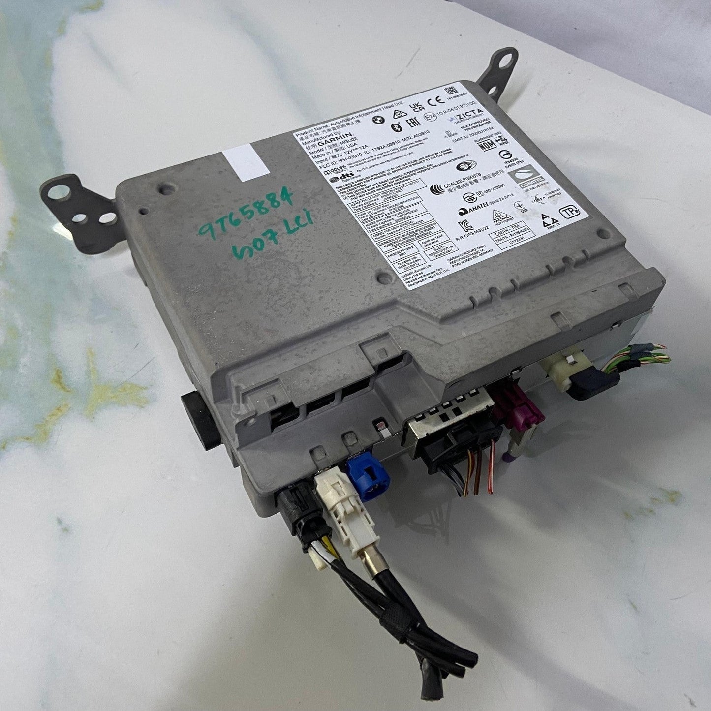 OEM BMW X7 G07 LCI Music Navi Radio Player Head Unit USED 5B37399