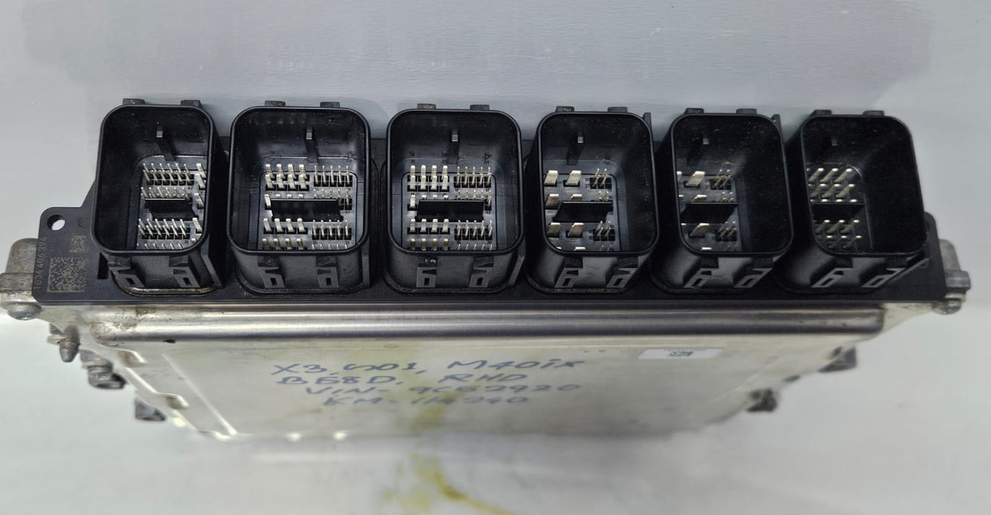 2020 BMW X3 G01 M40iX B58D RHD Engine Control Unit ECU Set 9846689 OEM