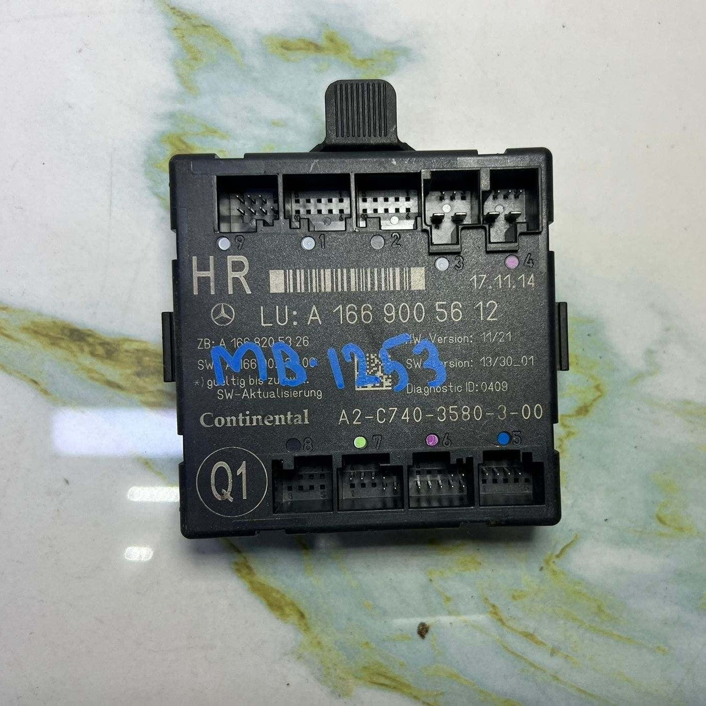 2014-2016 Mercedes-Benz GL450 Door Control Module A 1669005612 GL450 and M-Class