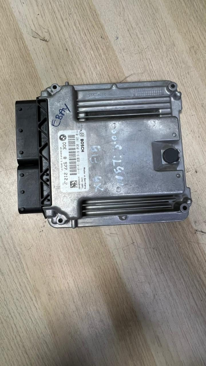 2015 BMW X5 Engine Control Unit 8577212 X5 F15 X6 F16 with N57X diesel ECU