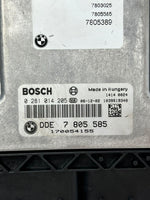 Load image into Gallery viewer, 2007-2013 BMW X5 E70 N57 Engine Control Unit ECU SET DDE+CAS3+1KEY 7805585 OEM