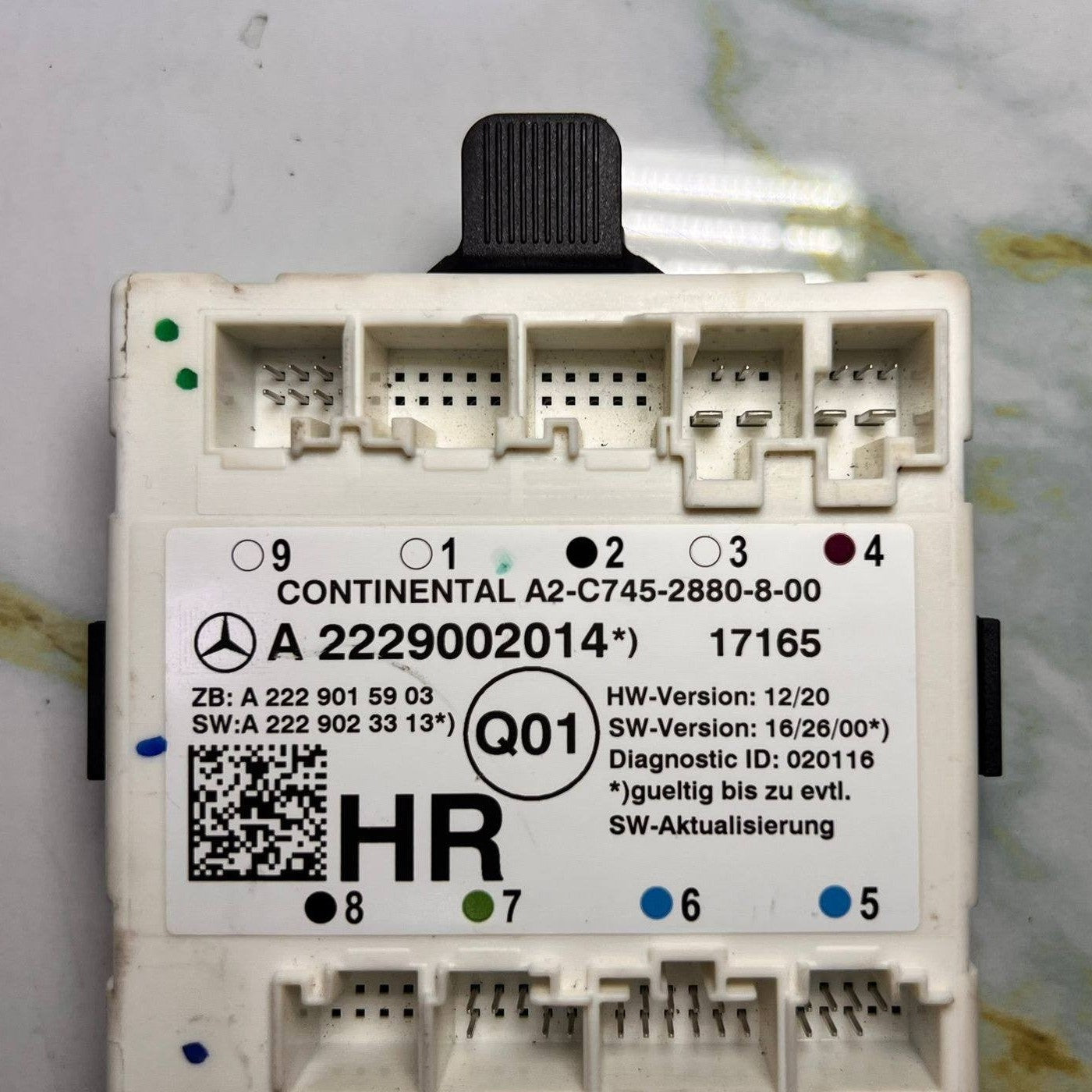 2018 Mercedes-Benz C43 AMG Door Control Module A 2229002014 W205 W222