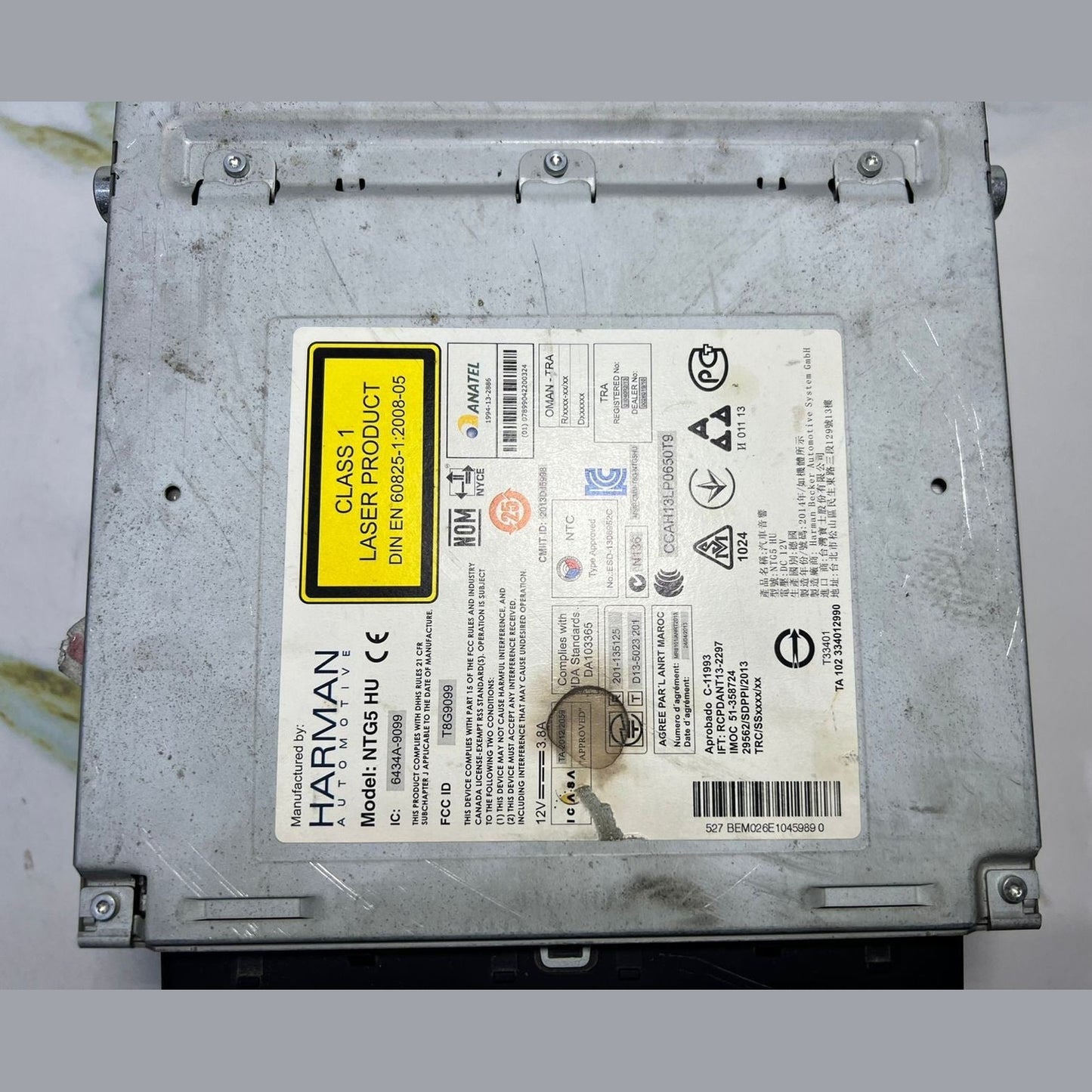 2014–2020 Mercedes-Benz W222 W217 S-Class Head Unit CD Player A217 9003501 OEM
