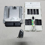 قم بتحميل الصورة إلى عارض الصور، BMW Engine Control Unit DDE 8473189 X5 F15 3.0 N57 DIESEL ECU SET 2017