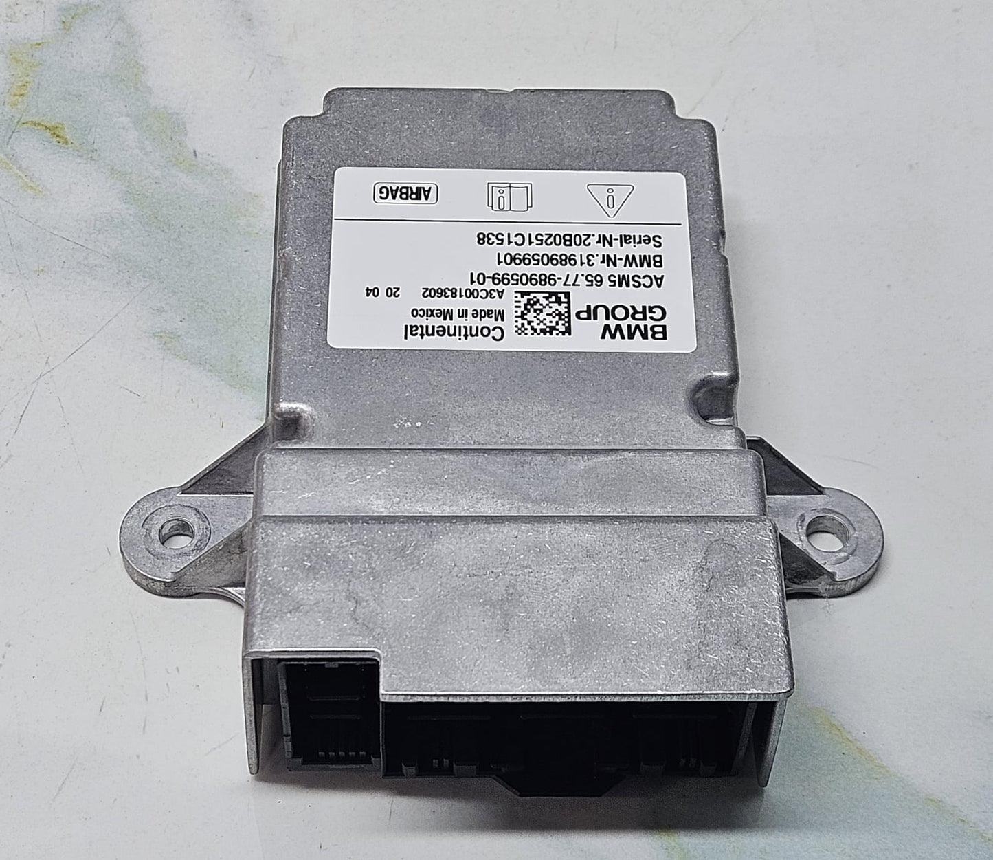 BMW X3 G01 SRS CONTROL MODULE UNIT 9890599 OEM USED