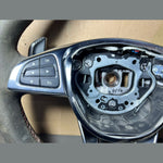 Load image into Gallery viewer, Mercedes W166 AMG Steering Wheel Multi Function Sport Assembly &Paddle Shifts