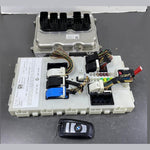 قم بتحميل الصورة إلى عارض الصور، OEM BMW 328i F30 2012 N20B ENGINE CONTROL UNIT ECU SET DME 7646763