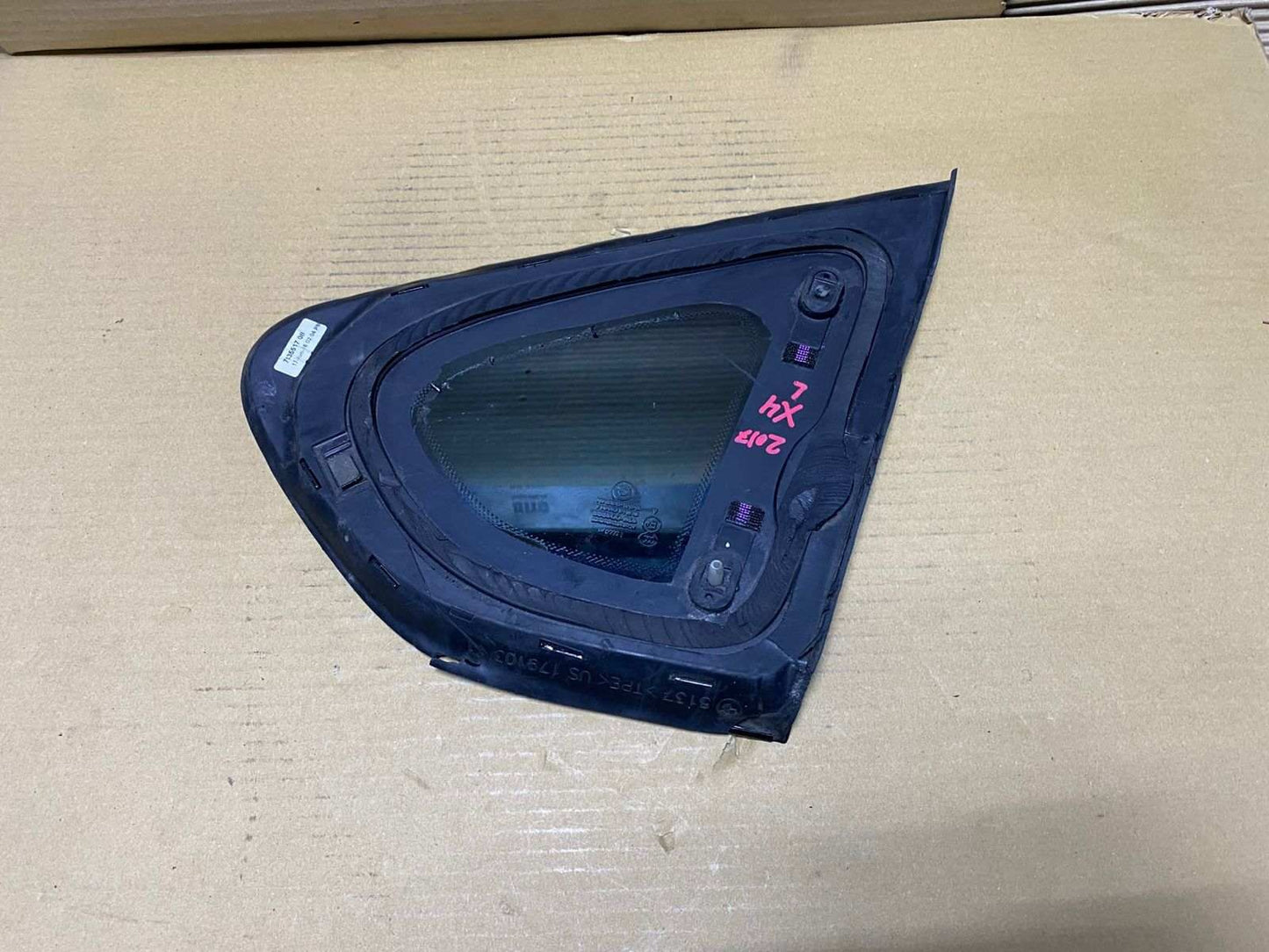 2016-2024 Audi Q5 Rear Door Window Glass 43R004553