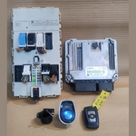 قم بتحميل الصورة إلى عارض الصور، BMW F30 N47 F31 320D X3 F25 ENGINE CONTROL UNIT ECU SET DDE BASIC - 8574094
