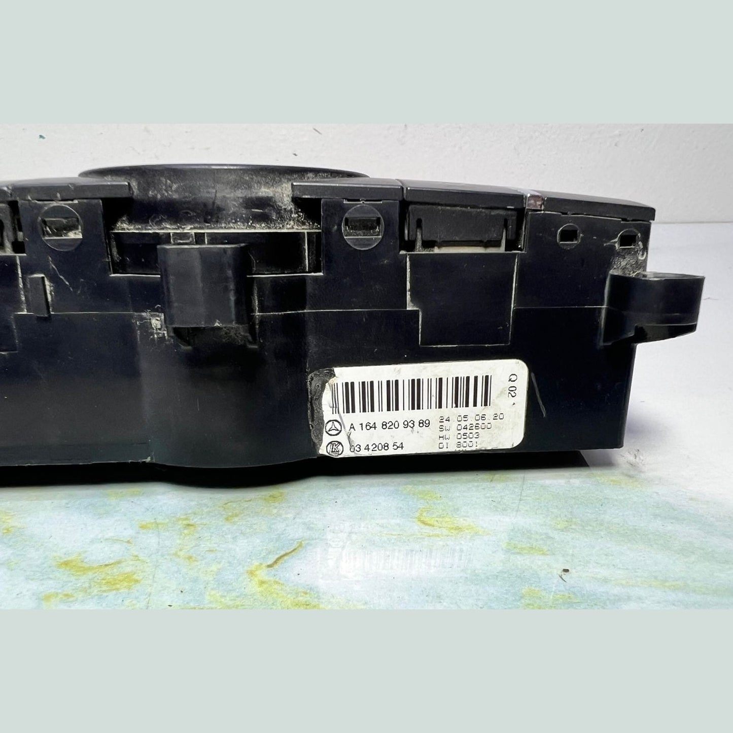 2006 Mercedes-Benz ML350 Rear Climate Control Unit A1648209389 ML W164 M-Class