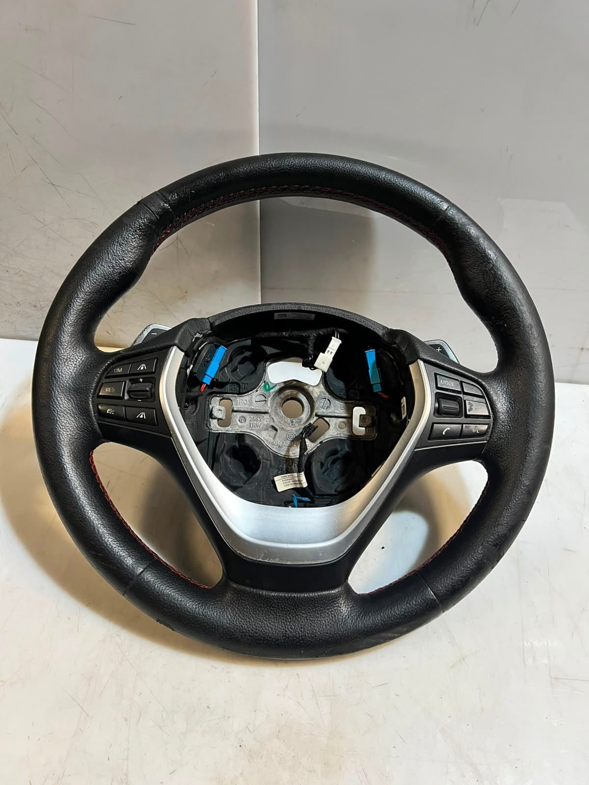 2012-2015 BMW 3SERIES F30 328i Sportline Paddle Shift Steering Wheel 6256318 OEM