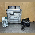 قم بتحميل الصورة إلى عارض الصور، 2010-14 Mercedes-Benz W204 ECU Engine Control Module Ignition Key Switch SET OEM