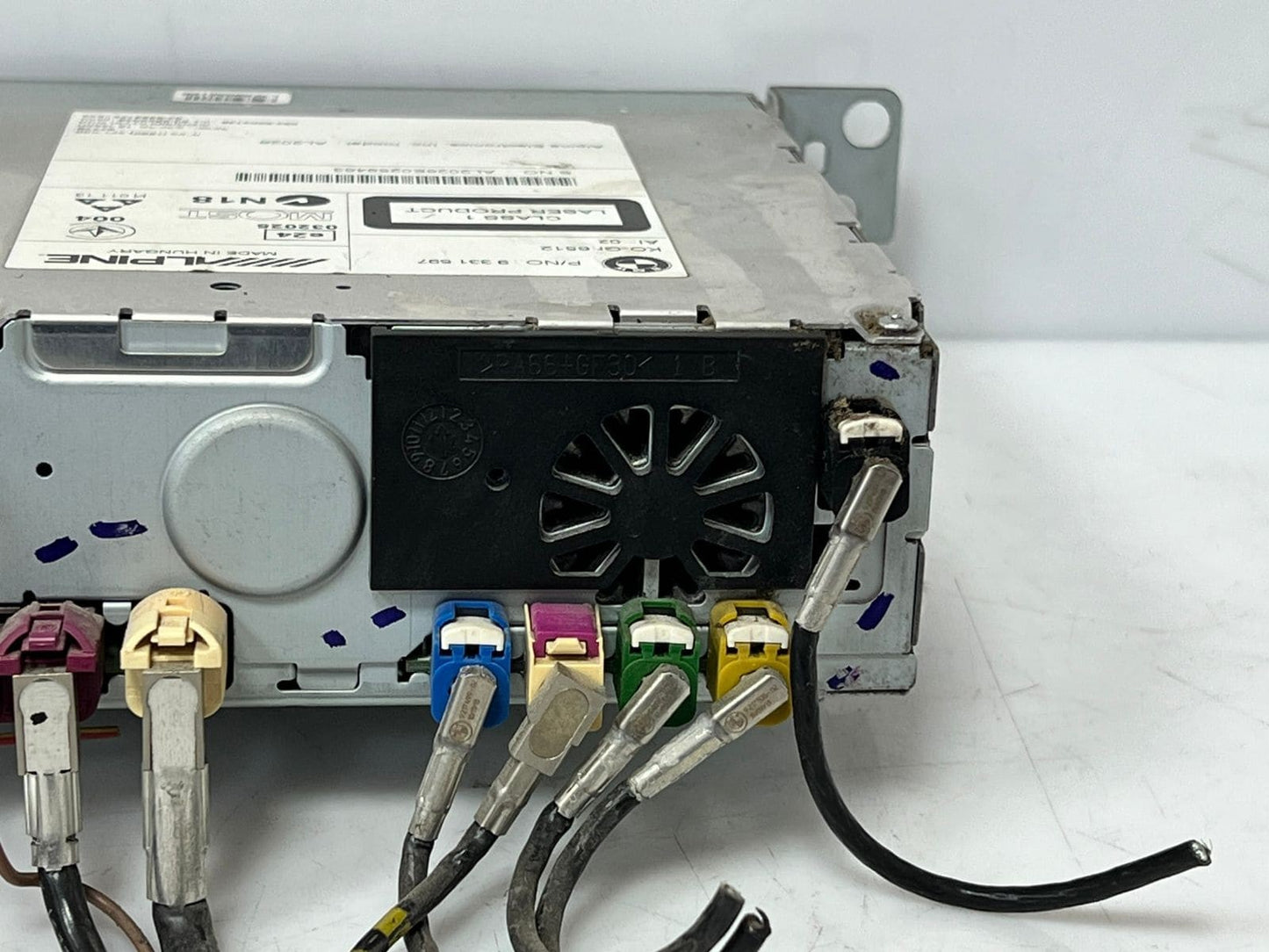 BMW F20 F21 F22 F30 F31 Alpine CD Radio Player Head Control Unit 9331597