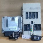 قم بتحميل الصورة إلى عارض الصور، OEM BMW 320d N47N F30 2013 ENGINE CONTROL UNIT DDE ECU KIT USED - 8573259