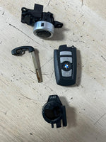 Load image into Gallery viewer, 2015 BMW F10 N55 Active Hybrid Engine Control Unit ECU SET DME+CAS4+1KEY 7643066
