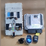 قم بتحميل الصورة إلى عارض الصور، BMW F30 N47 F31 320D X3 F25 ENGINE CONTROL UNIT ECU SET DDE BASIC - 8574094