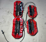 Bild in die Galerieansicht laden, Mercedes-Benz E63 W212 AMG E-Class Front \ Rear Brembo Red Brake Calipers Set