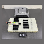 Load image into Gallery viewer, OEM BMW F30 N47N Engine Control Unit ECU SET DDE 8517874 FEM+KEY