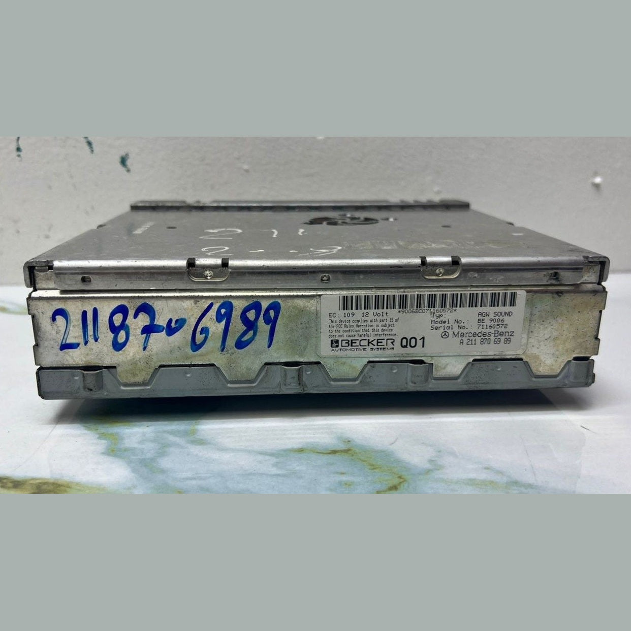 2006-2008 Mercedes-Benz W211 E-Class E350 Amplifier A211 870 69 89