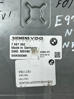Load image into Gallery viewer, 07-11 BMW 328i E92 N52 2.5 Engine Control Module ECU DME+CAS3+NO KEY SET 7567362